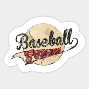 BASEBALL RETRO Sticker